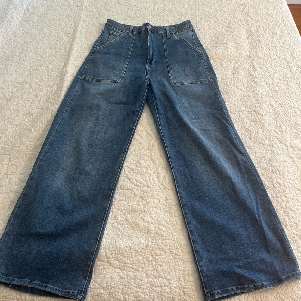Just Black Denim Flare Jeans sz 31
